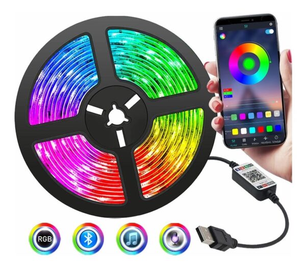 Kit RGB LED Bluetooth