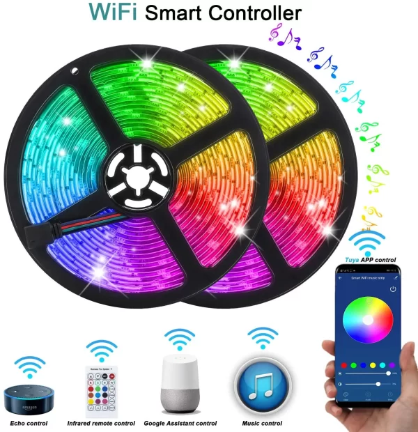 Kit RGB LED Wifi - Alexa